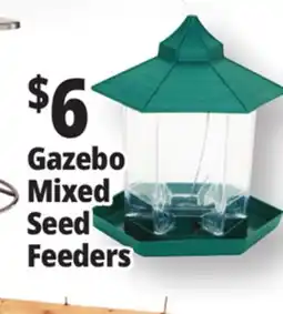 Ocean State Job Lot Gazebo Mixed Seed Feeders offer