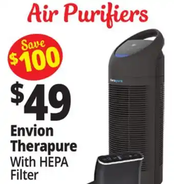 Ocean State Job Lot Therapure Air Purifiers offer