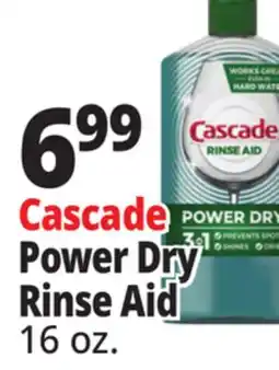 Ocean State Job Lot Power Dry Rinse Aid offer