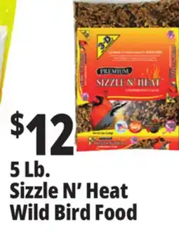 Ocean State Job Lot 5 Lb Sizzle N' Heat Wild Bird Food offer