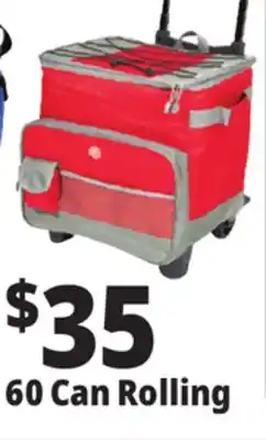 Ocean State Job Lot 60 Can Rolling Hard Liner coolers offer
