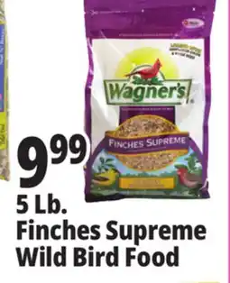 Ocean State Job Lot 5 Lb. Finches Supreme Wild Bird Food offer
