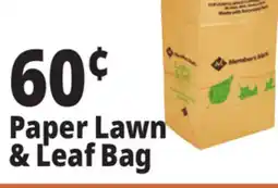 Ocean State Job Lot Paper Lawn & Leaf Bag offer
