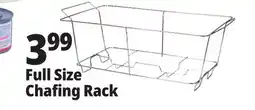 Ocean State Job Lot Full Size Chafing Rack offer