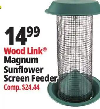 Ocean State Job Lot Magnum Sunflower Screen Feeder offer