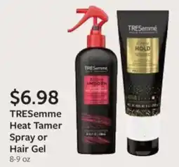 Fareway TRESemme Heat Tamer Spray or Hair Gel offer
