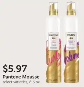 Fareway Pantene Mousse offer