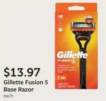 Fareway Gillette Fusion 5 Base Razor offer
