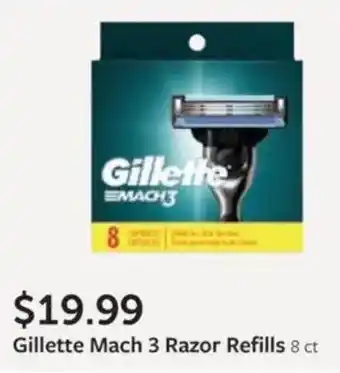 Fareway Gillette Mach 3 Razor Refills offer