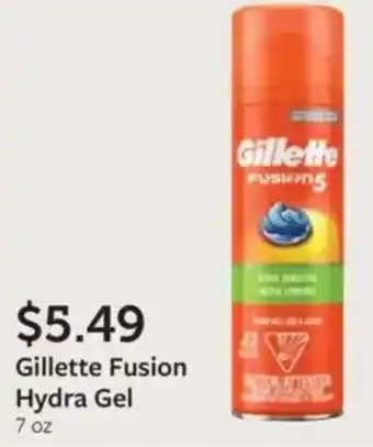Fareway Gillette Fusion Hydra Gel offer