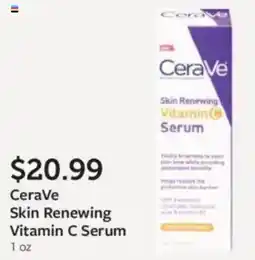 Fareway CeraVe Skin Renewing Vitamin C Serum offer