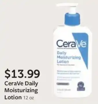 Fareway CeraVe Daily Moisturizing Lotion offer