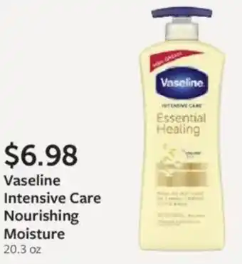 Fareway Vaseline Intensive Care Nourishing Moisture offer