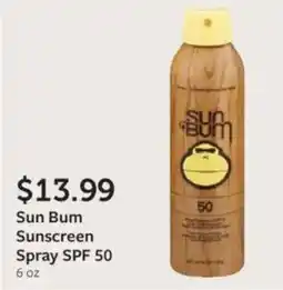 Fareway Sun Bum Sunscreen Spray SPF 50 offer