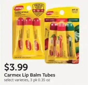 Fareway Carmex Lip Balm Tubes offer