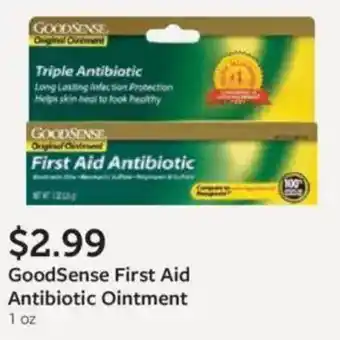 Fareway GoodSense First Aid Antibiotic Ointment offer