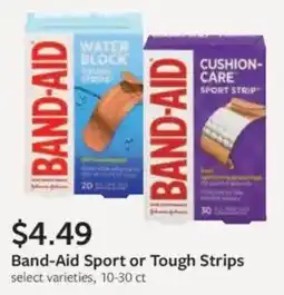 Fareway Band-Aid Sport or Tough Strips offer