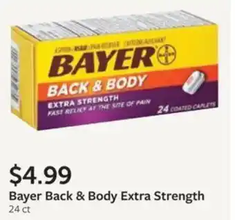 Fareway Bayer Back & Body Extra Strength offer