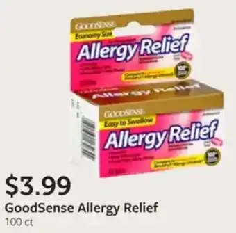 Fareway GoodSense Allergy Relief offer