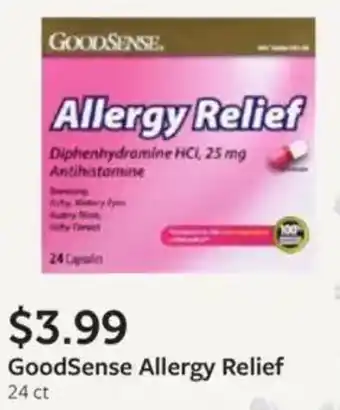 Fareway GoodSense Allergy Relief offer