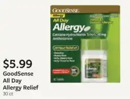 Fareway GoodSense All Day Allergy Relief offer