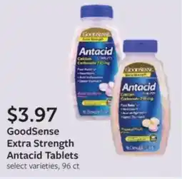 Fareway GoodSense Extra Strength Antacid Tablets offer