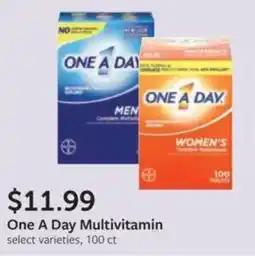 Fareway One A Day Multivitamin offer