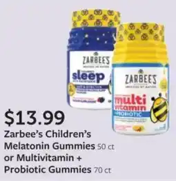 Fareway Zarbee's Children's Melatonin Gummies offer