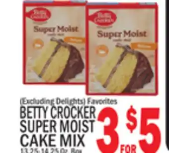 C Town BETTY CROCKER SUPER MOIST CAKE MIX offer