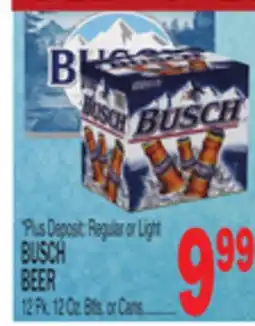 C Town BUSCH BEER offer