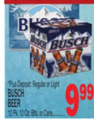 C Town BUSCH BEER offer