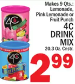 C Town 4C DRINK MIX offer