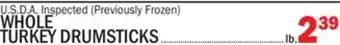 C Town WHOLE TURKEY DRUMSTICKS offer