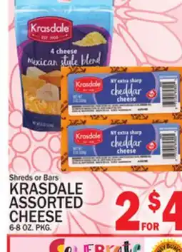 C Town KRASDALE ASSORTED CHEESE offer