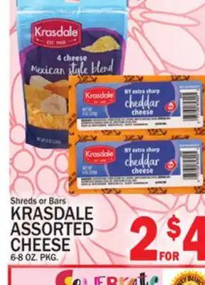 C Town KRASDALE ASSORTED CHEESE offer