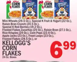 C Town KELLOGG'S CORN FLAKES 24 Oz. Boxes offer