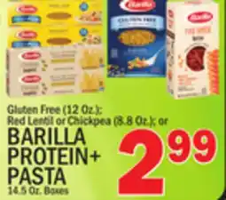 C Town BARILLA PROTEIN + PASTA 14.5 Oz. Boxes offer