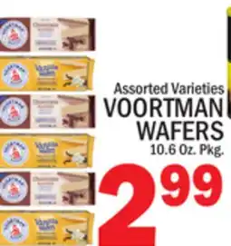 C Town VOORTMAN WAFERS offer