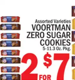 C Town VOORTMAN ZERO SUGAR COOKIES offer