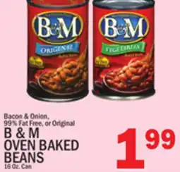 C Town B & M OVEN BAKED BEANS offer