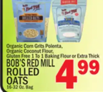 C Town BOB'S RED MILL ROLLED OATS offer