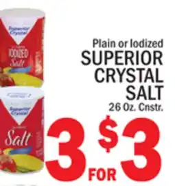 C Town SUPERIOR CRYSTAL SALT offer