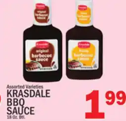 C Town KRASDALE BBQ SAUCE offer