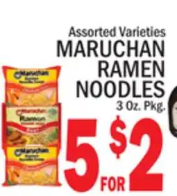 C Town MARUCHAN RAMEN NOODLES offer