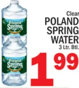 C Town POLAND SPRING WATER offer