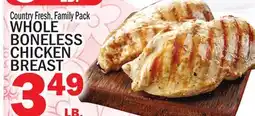 C Town WHOLE BONELESS CHICKEN BREAST offer