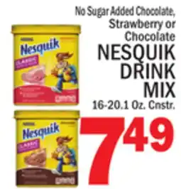 C Town NESQUIK DRINK MIX offer