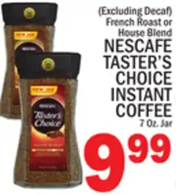 C Town NESCAFE TASTER'S CHOICE INSTANT COFFEE offer