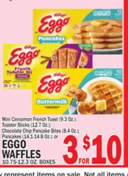 C Town EGGO WAFFLES, 10.75-12.3 OZ. BOXES offer