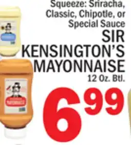 C Town SIR KENSINGTON'S MAYONNAISE offer